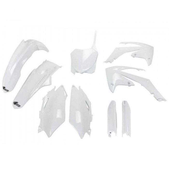 [해외]UFO Honda CRF 250R/450R 2011-2013 USA HOKIT115F-041 Fork 프로텍터s & 플라스틱 키트 9140864870 White