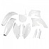 [해외]UFO Kawasaki KXF 450 2009-2011 KAKIT213F-047 Fork Protectors & 오토바이 플라스틱 키트 9140865567 White