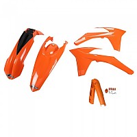 [해외]UFO KTM EXC/EXC-F 2012-2013 KTKIT513F-127 Fork 프로텍터s & 플라스틱 키트 9140865812 Orange