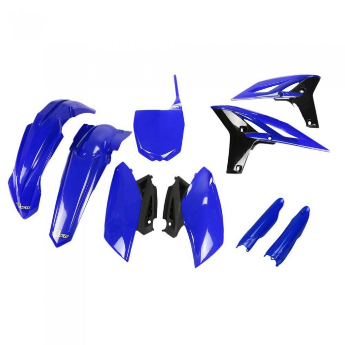 [해외]UFO 플라스틱 키트 Yamaha YZF 250 2010-2010 YAKIT308F-089 Fork 프로텍터s & 9140866658 Blue
