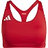 [해외]아디다스 Adizero Essentials 스포츠 브라 중간 지지력 12140500934 Team Power Red 2