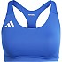 [해외]아디다스 Adizero Essentials 스포츠 브라 중간 지지력 12140500935 Team Royal Blue