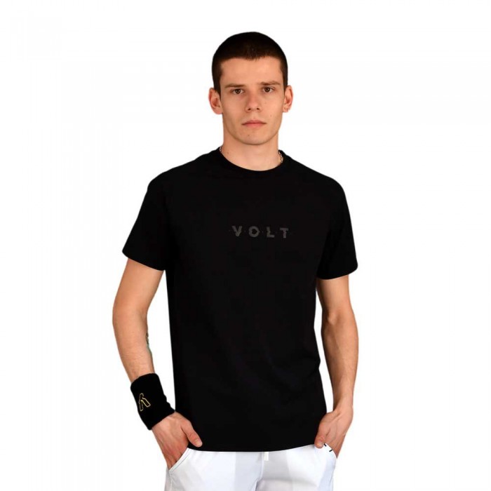 [해외]VOLT PADEL 퍼포먼스 반팔 티셔츠 12140690797 Black