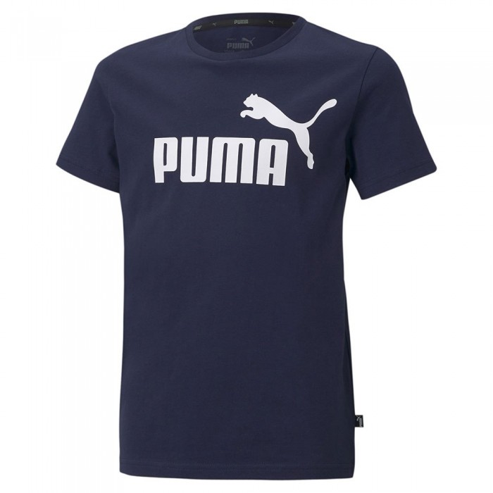 [해외]푸마 반소매 티셔츠 Essential 로고 15137920784 Peacoat