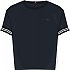 [해외]타미힐피거 반소매 티셔츠 Ruffle Rib 15140921343 Desert Sky