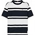 [해외]타미힐피거 반소매 티셔츠 Rugby Stripe 15140921345 White Base/Blue Stripes