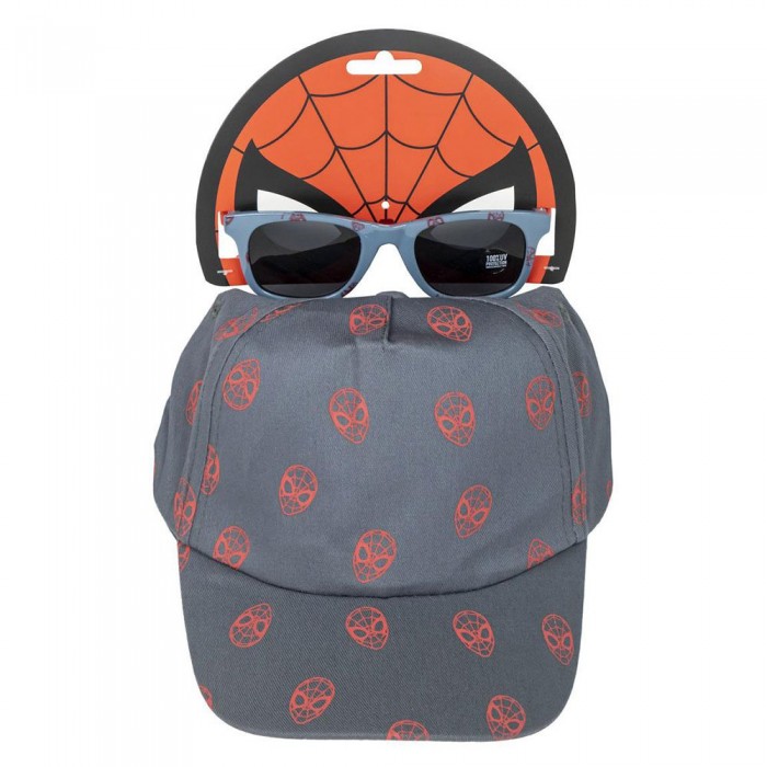 [해외]CERDA GROUP 모자와 선글라스 세트 Spiderman 15140632200 Gray