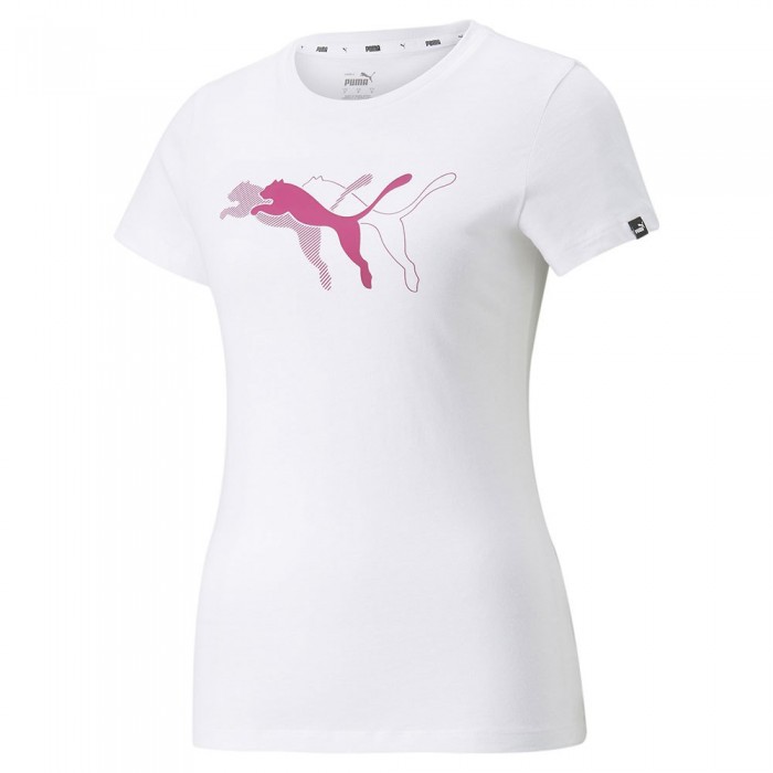 [해외]푸마 파워 Graphic 반팔 티셔츠 138523111 Puma White