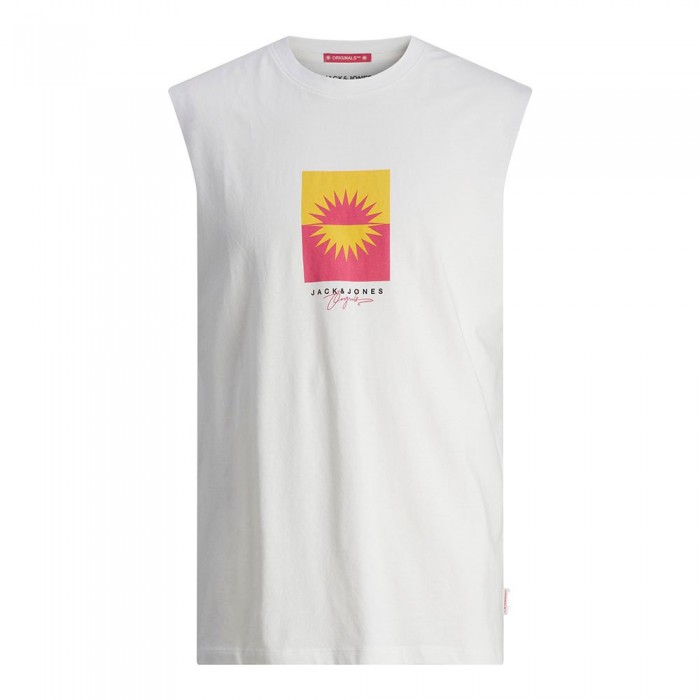 [해외]잭앤존스 Marbella 민소매 티셔츠 140438640 Bright White