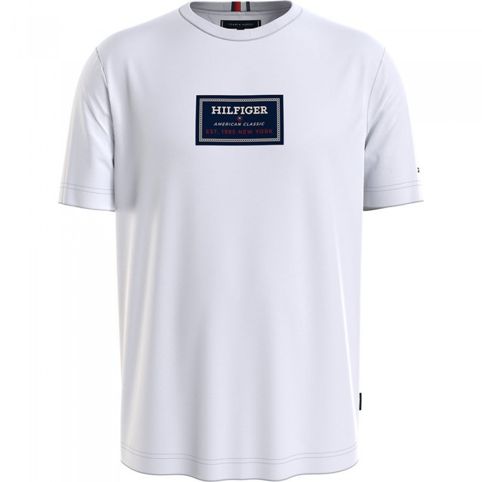 [해외]타미힐피거 반팔 티셔츠 Label Hd Print 140372512 White