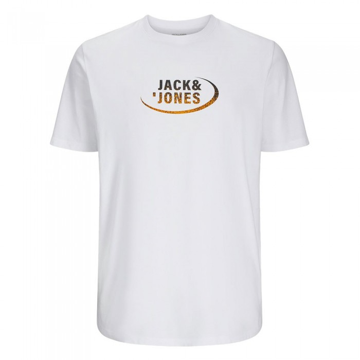 [해외]잭앤존스 Gradient Plus Size 반팔 티셔츠 140830236 Bright White