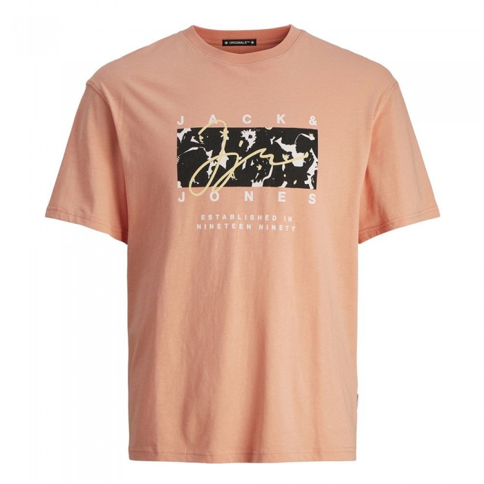 [해외]잭앤존스 반소매 티셔츠 Aruba Aop Branding 140919111 Canyon Sunset