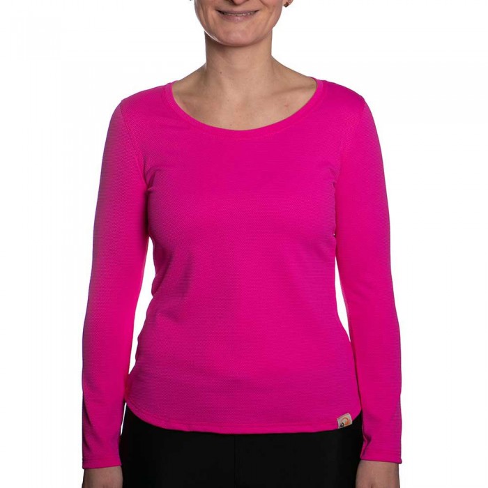 [해외]IQ-UV 긴팔 O넥 티셔츠 UV Wave 6139963613 Pink