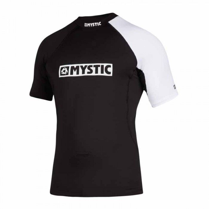 [해외]MYSTIC UV 반팔 티셔츠 Event Rashvest Chest 로고 6140369839 Black