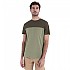 [해외]아이스브레이커 Merino 125 Cool-Lite Sphere III Colour Block 반팔 티셔츠 4140596918 Lichen / Loden / Cb