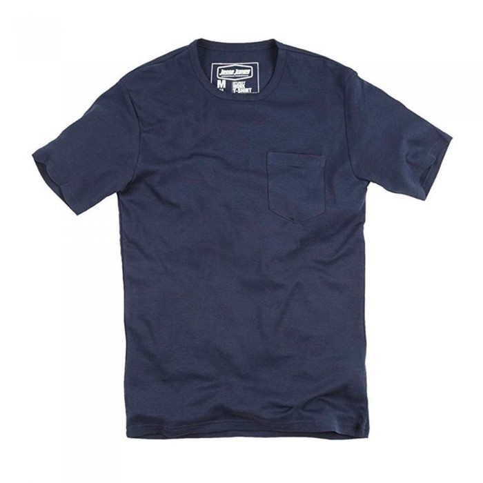 [해외]JESSE JAMES WORKWEAR Sturdy 포켓 반팔 티셔츠 9139321316 Navy