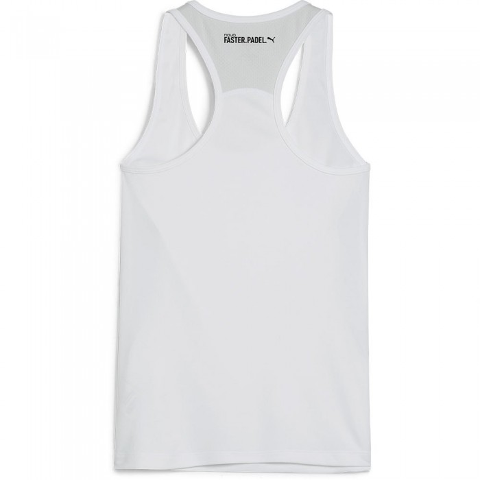 [해외]푸마 Individual 민소매 티셔츠 7140131319 White / Black / Feather Gray