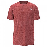 [해외]뉴발란스 반소매 티셔츠 코어 Heathered 7140624351 Team Red Inline