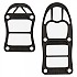 [해외]글로브 일어나는 사람 Slant SS Stackable Pads 14140279795 Black