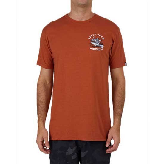 [해외]SALTY CREW Hot Rod Shark Premium 반팔 티셔츠 14140619168 Rust