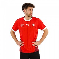 [해외]푸마 스위스 홈 반팔 티셔츠 23/24 3140131838 Red / Team Regal Red