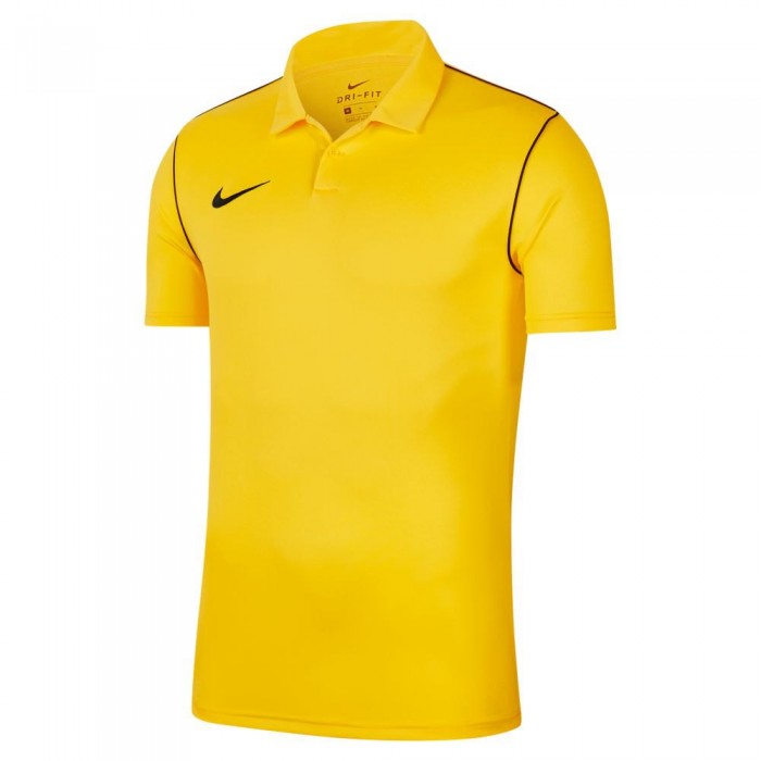 [해외]나이키 Dri Fit Park 반팔 폴로 셔츠 3140109235 Tour Yellow / Black / Black