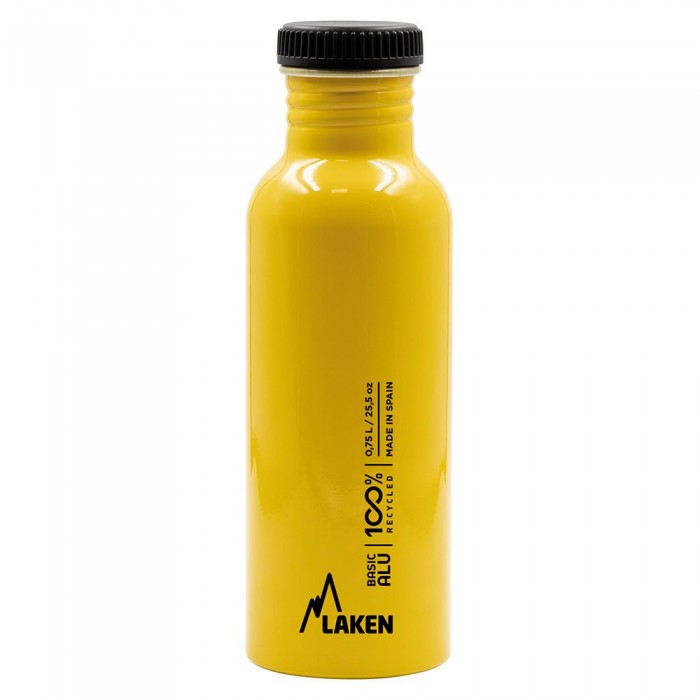 [해외]LAKEN 알루미늄 병 Basic Plain 750 ml 12140844147 Yellow