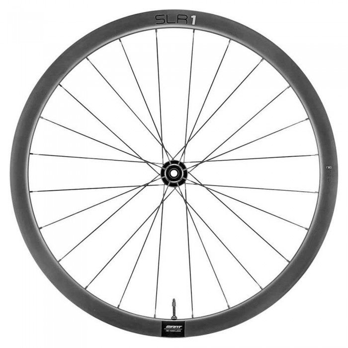 [해외]GIANT SLR 1 36 Disc Tubeless 도로 자전거 앞바퀴 1140955236 Black