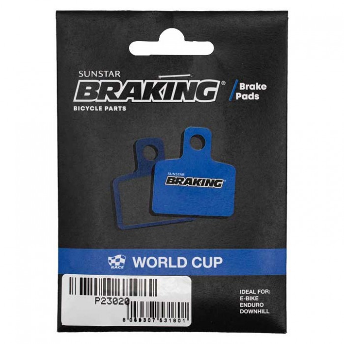 [해외]BRAKING Race World Cup Avid X.0/스램 트레일/스램 Guide 소결 디스크 브레이크 패드 1140912276 Blue