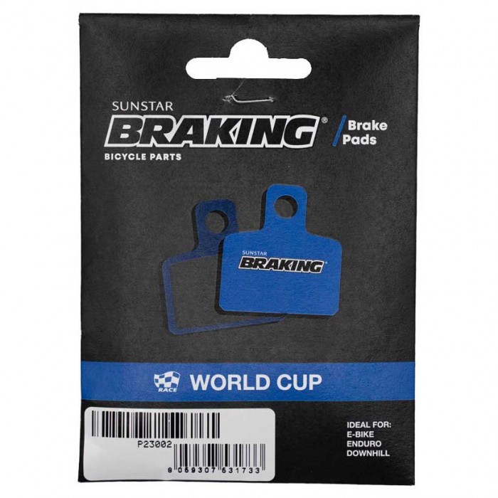 [해외]BRAKING Race World Cup Formula The One 소결 디스크 브레이크 패드 1140912283 Blue