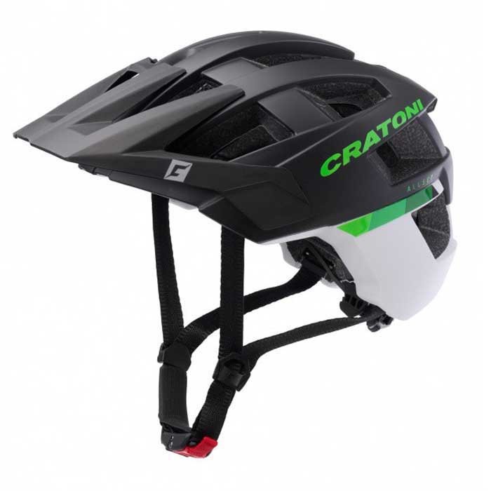 [해외]크라토니 올Set MTB 헬멧 1140941266 Black / White Matt