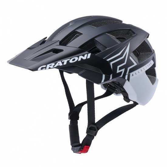 [해외]크라토니 올Set 프로 MTB 헬멧 1140941271 Black / White Matt