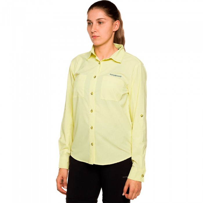 [해외]트랑고월드 긴 소매 셔츠 Ardones VN 4140653646 Light Yellow