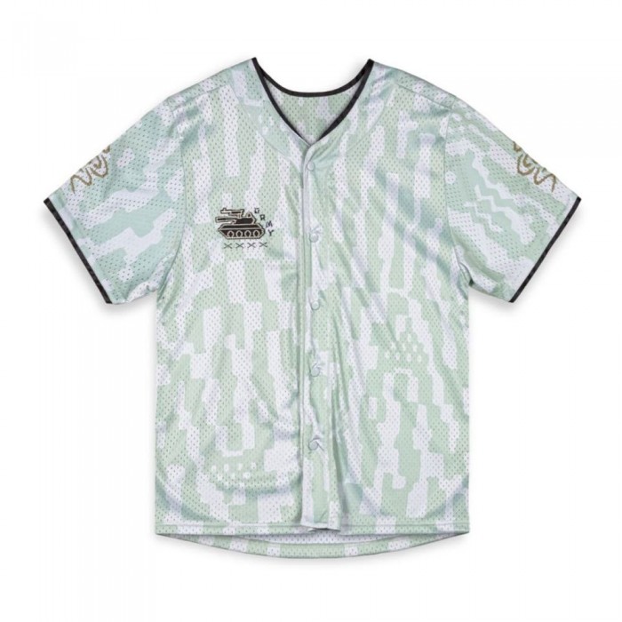 [해외]GRIMEY Lucky 드래곤 Baseball 반팔 티셔츠 140575324 White