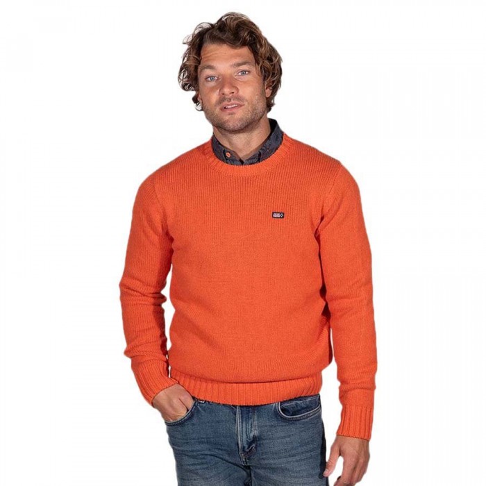 [해외]NZA NEW ZEALAND 라운드 넥 스웨터 Vincent 140916366 Ginger Orange
