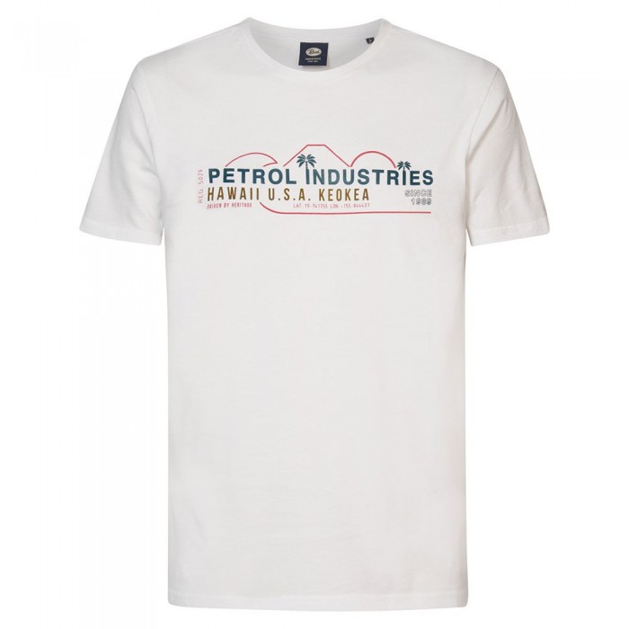 [해외]PETROL INDUSTRIES 반소매 티셔츠 TSR157 140748568 Bright White