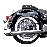 [해외]BASSANI XHAUST True Duals Harley Davidson Ref:31117B 머플러 9140049359 Chorme