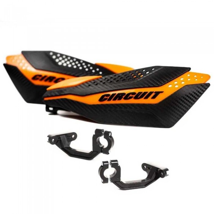 [해외]CIRCUIT EQUIPMENT 손 보호대 Dakar 9140936607 Carbon / Orange