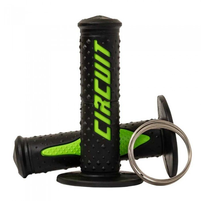 [해외]CIRCUIT EQUIPMENT Electra Racing 그립 9140936615 Black / Green