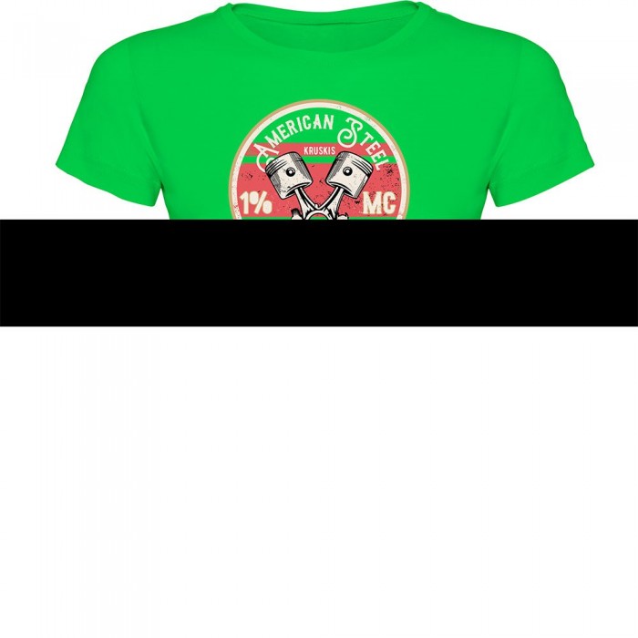 [해외]KRUSKIS 반소매 티셔츠 American Steel 9140965462 Light Green