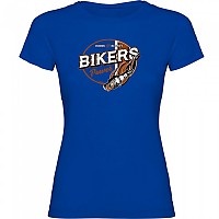 [해외]KRUSKIS 반소매 티셔츠 Bikers 파워 9140965643 Royal Blue