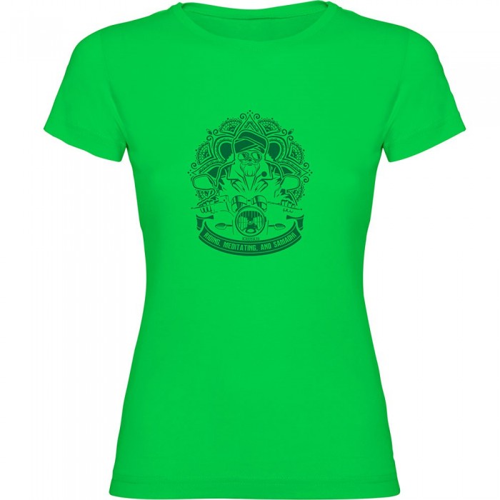 [해외]KRUSKIS 반소매 티셔츠 Meditating 9140966015 Light Green