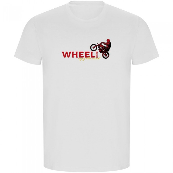 [해외]KRUSKIS 반소매 티셔츠 Wheeli ECO 9140966151 White