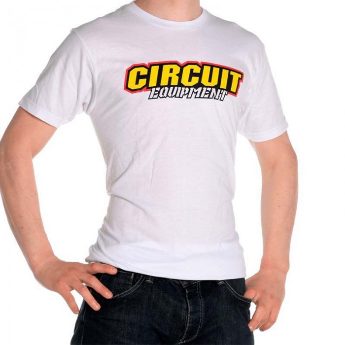 [해외]CIRCUIT EQUIPMENT 반소매 티셔츠 로고 9140936677 White