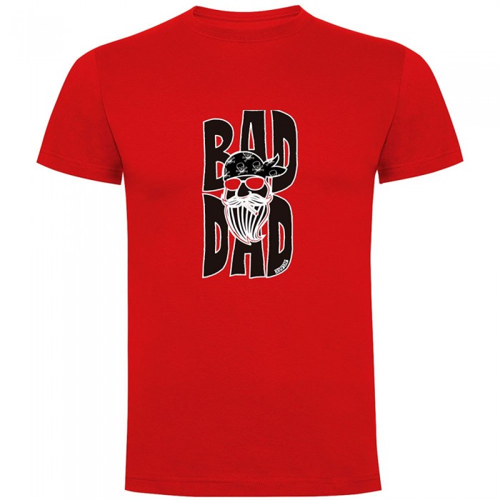 [해외]KRUSKIS 반소매 티셔츠 Bad Dad 9140965525 Red