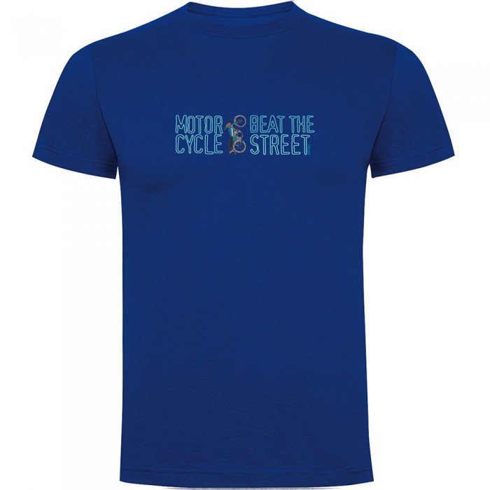 [해외]KRUSKIS 반소매 티셔츠 Beat The Street 9140965555 Royal Blue
