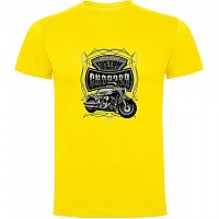 [해외]KRUSKIS 반소매 티셔츠 Custom Chopper 9140965821 Yellow