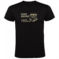 [해외]KRUSKIS 반소매 티셔츠 Death Machine 9140965834 Black