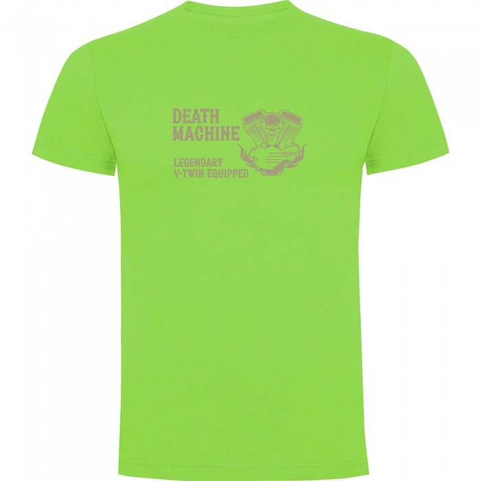 [해외]KRUSKIS 반소매 티셔츠 Death Machine 9140965841 Light Green