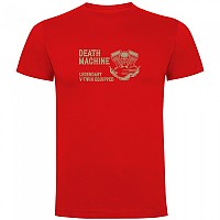 [해외]KRUSKIS 반소매 티셔츠 Death Machine 9140965843 Red